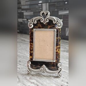 Brighton Silver and Tortoiseshell Photo Frame